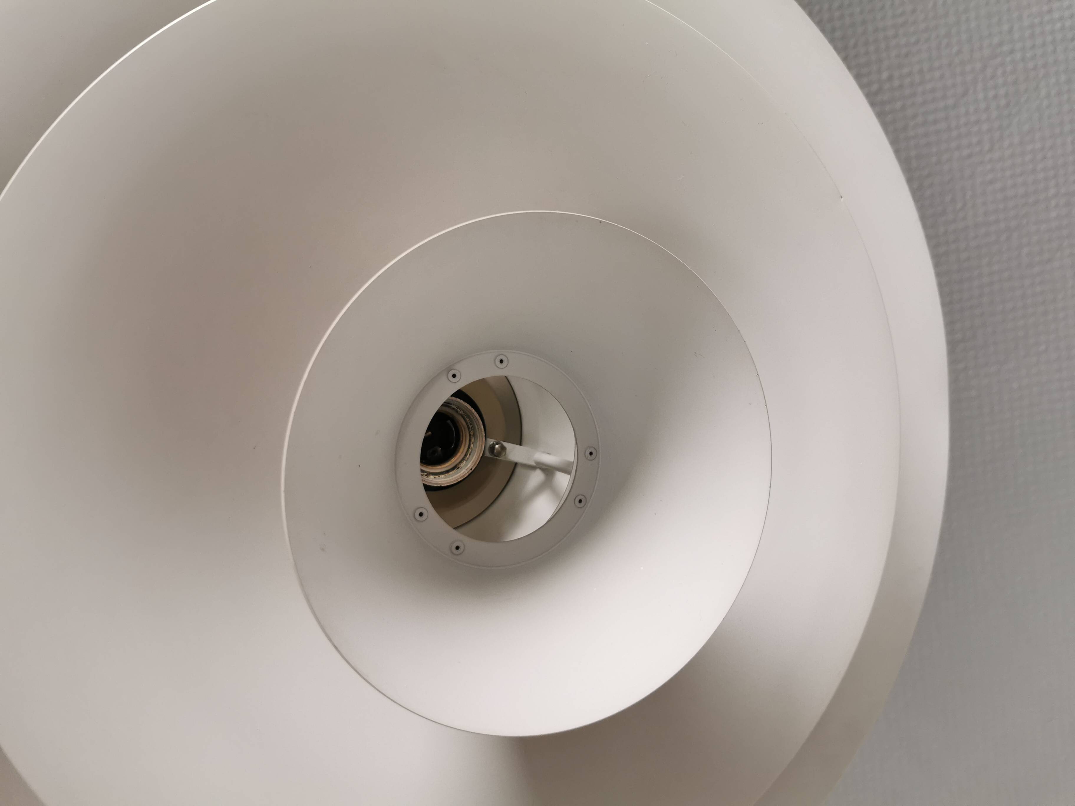 Radius hanging lamp, by Erik Balslev, for Fog & Mørup Denmark 1970s
