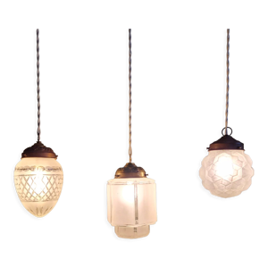lot de 3 suspensions
