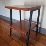 Gueridon metal and formica