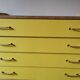 Vintage chest of drawers restyled feet compass