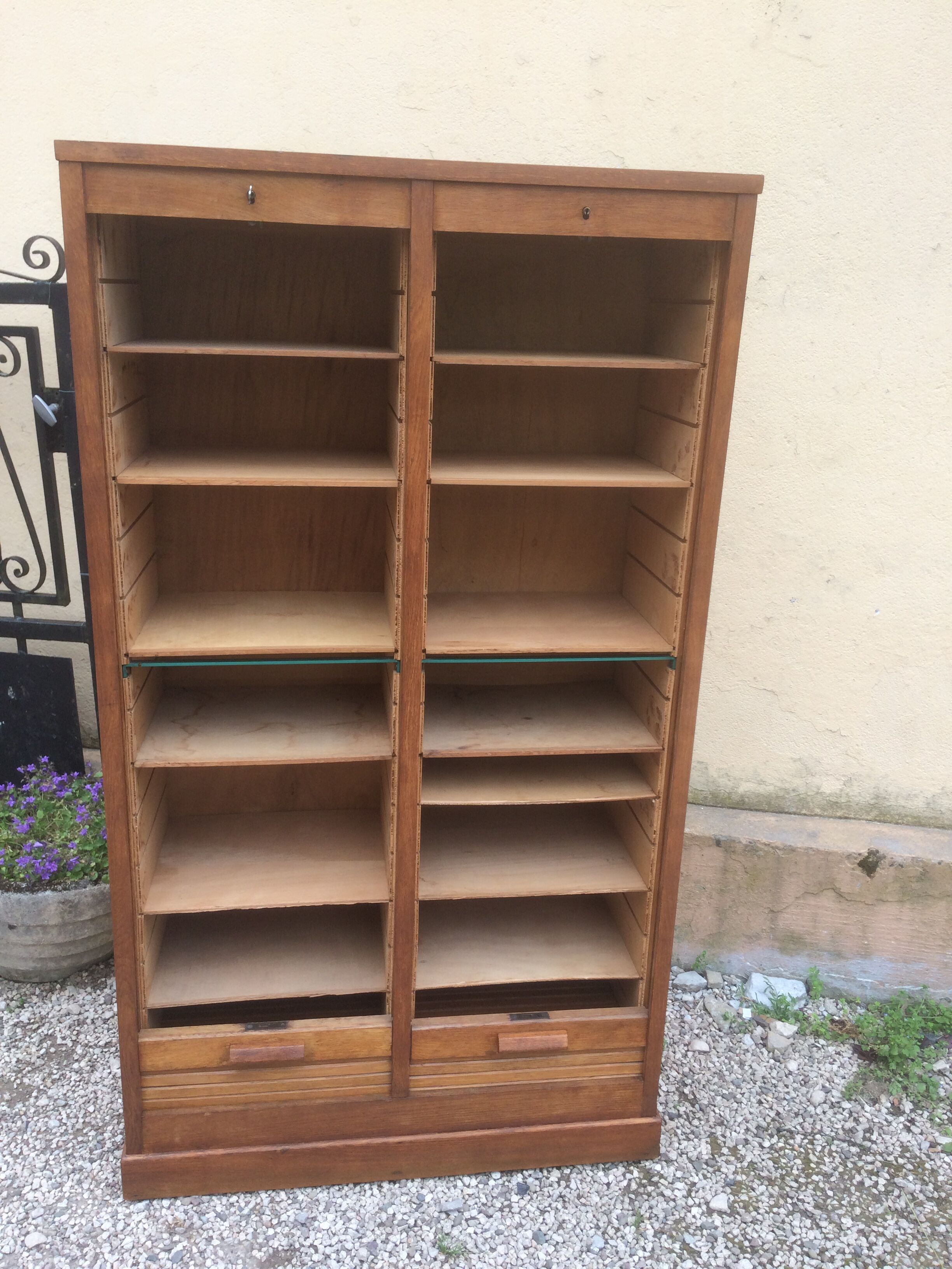 Double curtain binder