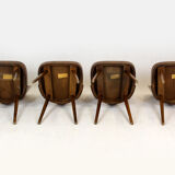 Wooden chairs by Oswald Haerdtl for Ton, 1950