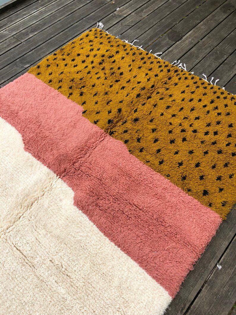 Berber carpet 180x255 cm, handmade in wool