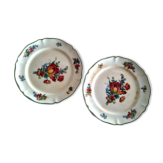 Duo assiettes plates Villeroy et Boch 1562