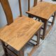 Paire de chaises chinoises en orme