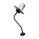 Gooseneck wall lamp