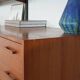 Modular shelving Kai Kristiansen, teak veneer, Danish design 1960s