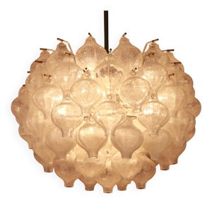 Grand lustre en verre