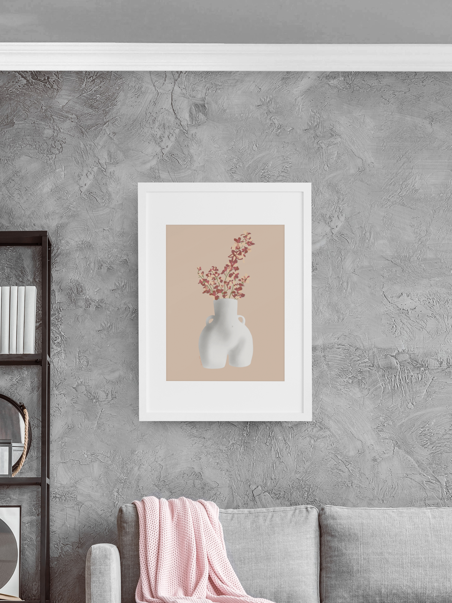 Illustration "bust in flower" by noums atelier