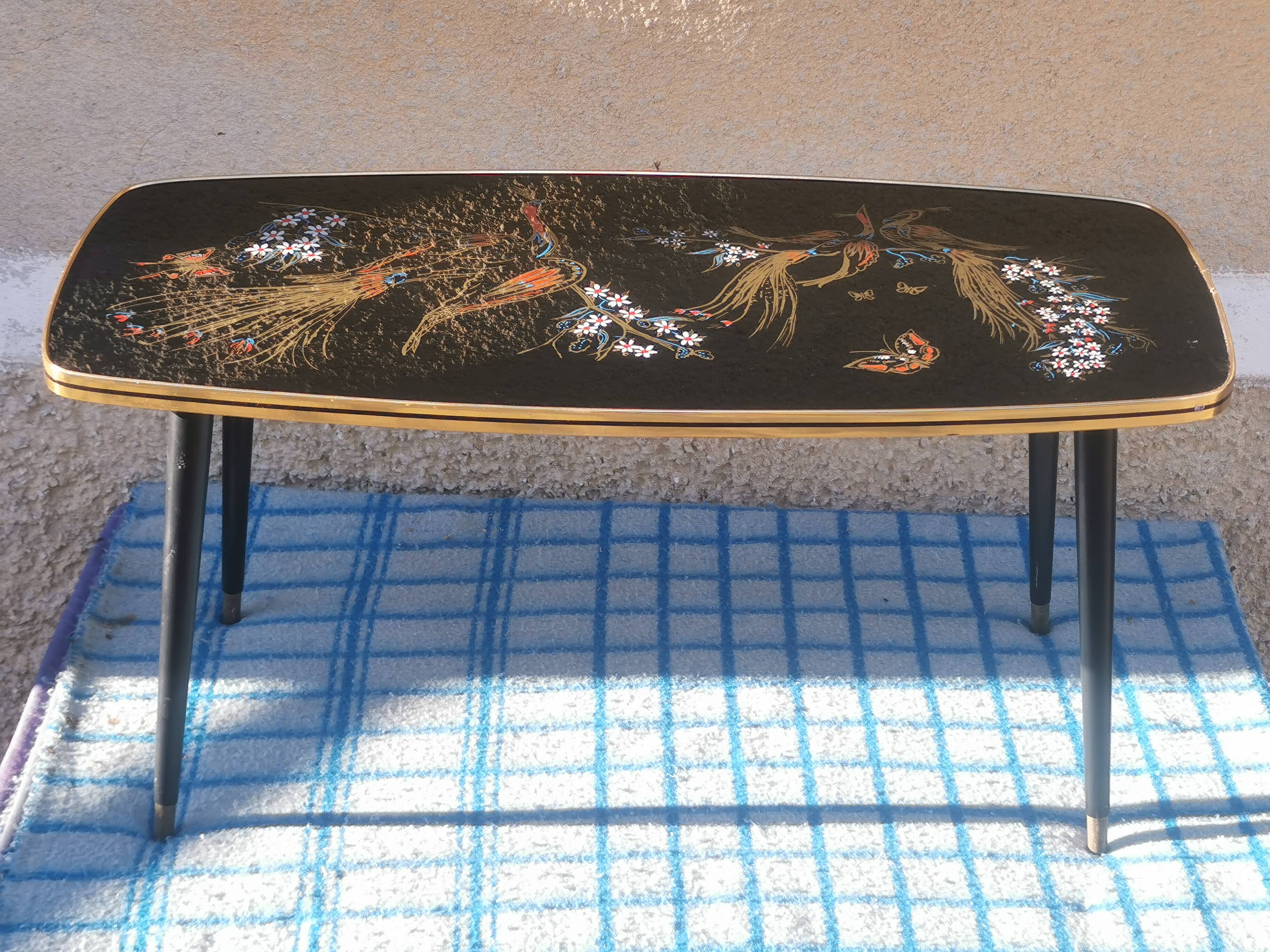 Vintage living room coffee table