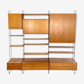 Vintage omnia wall unit by ernst dieter hilker, 1960s