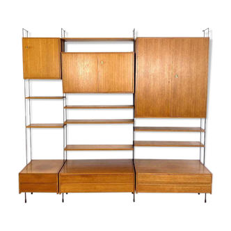 Bibliothèque omnia vintage par ernst dieter hilker, années 1960