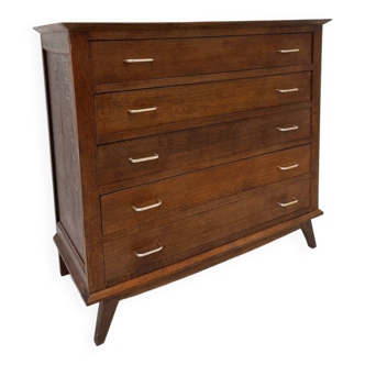 Commode vintage pieds compas