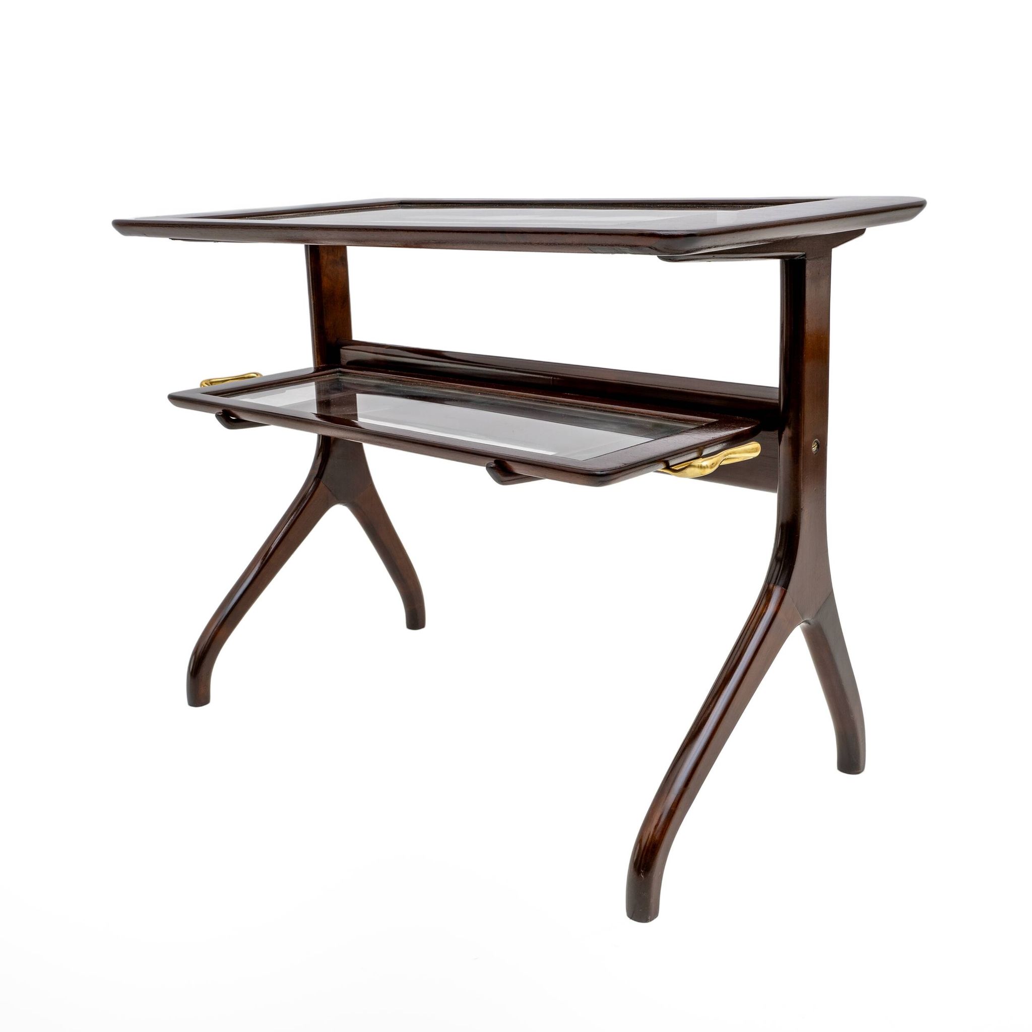 Table à plateau italienne moderne du milieu du siècle attribuée à Ico Parisi