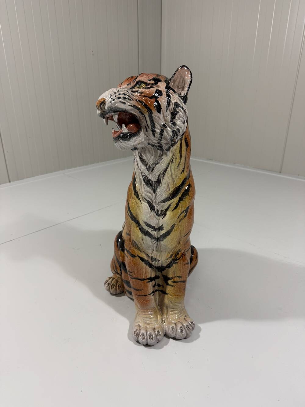Large Italian ceramic tiger 1970’s