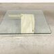 Italian travertine coffee table from Artedi, 1970s