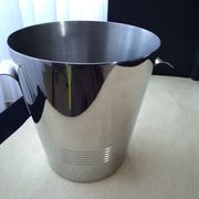 Létang et Rémy stainless steel champagne bucket from the 70s