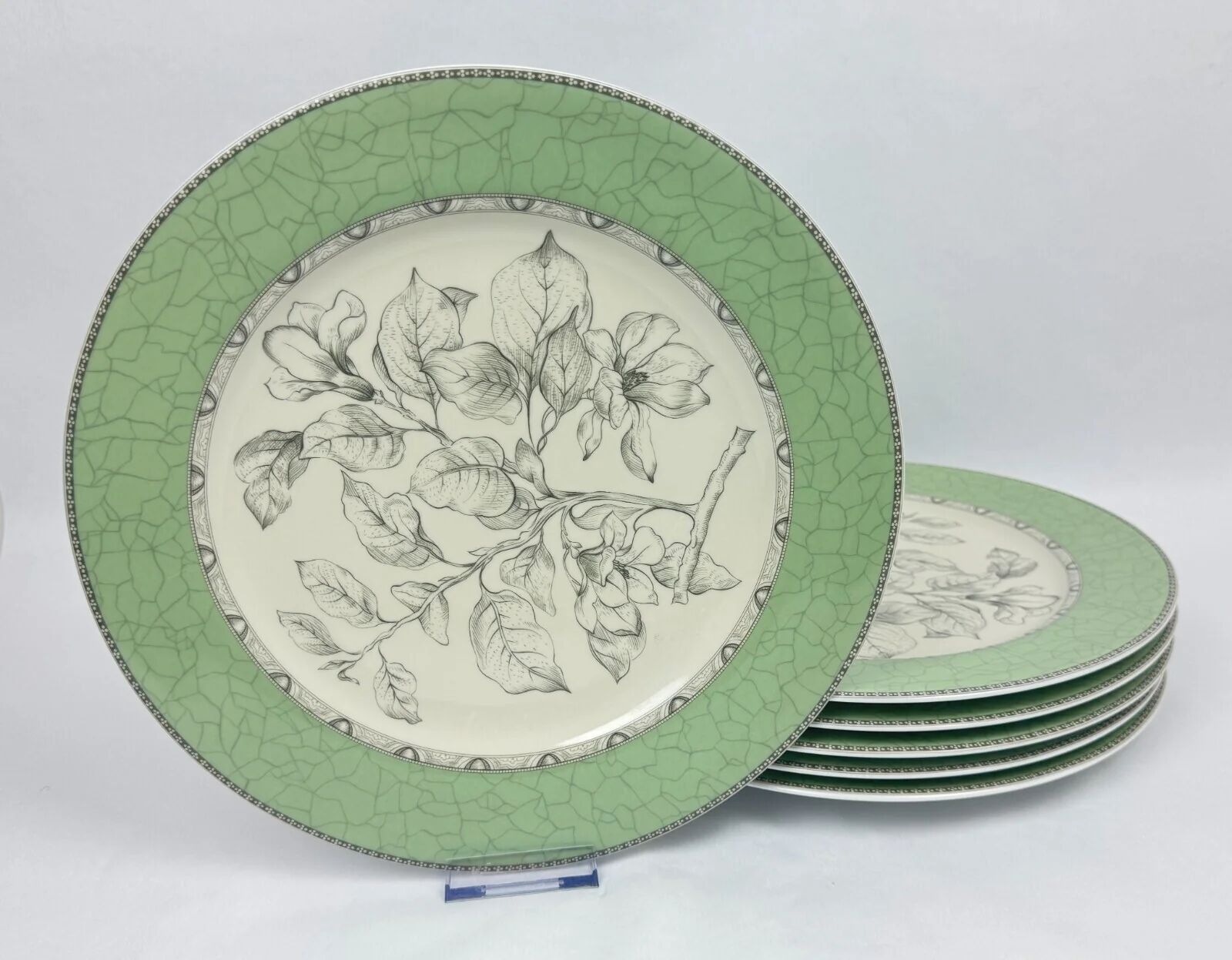 Pierre Frey for Deshoulières, 6 Lorraine presentation plates.