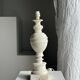 Large alabaster lamp base H41 D11