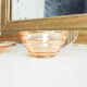Gondolo coffee service in iridescent glass