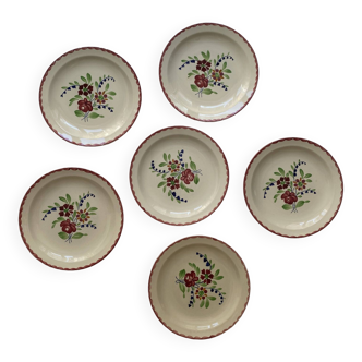 Sarreguemines Ermont plates