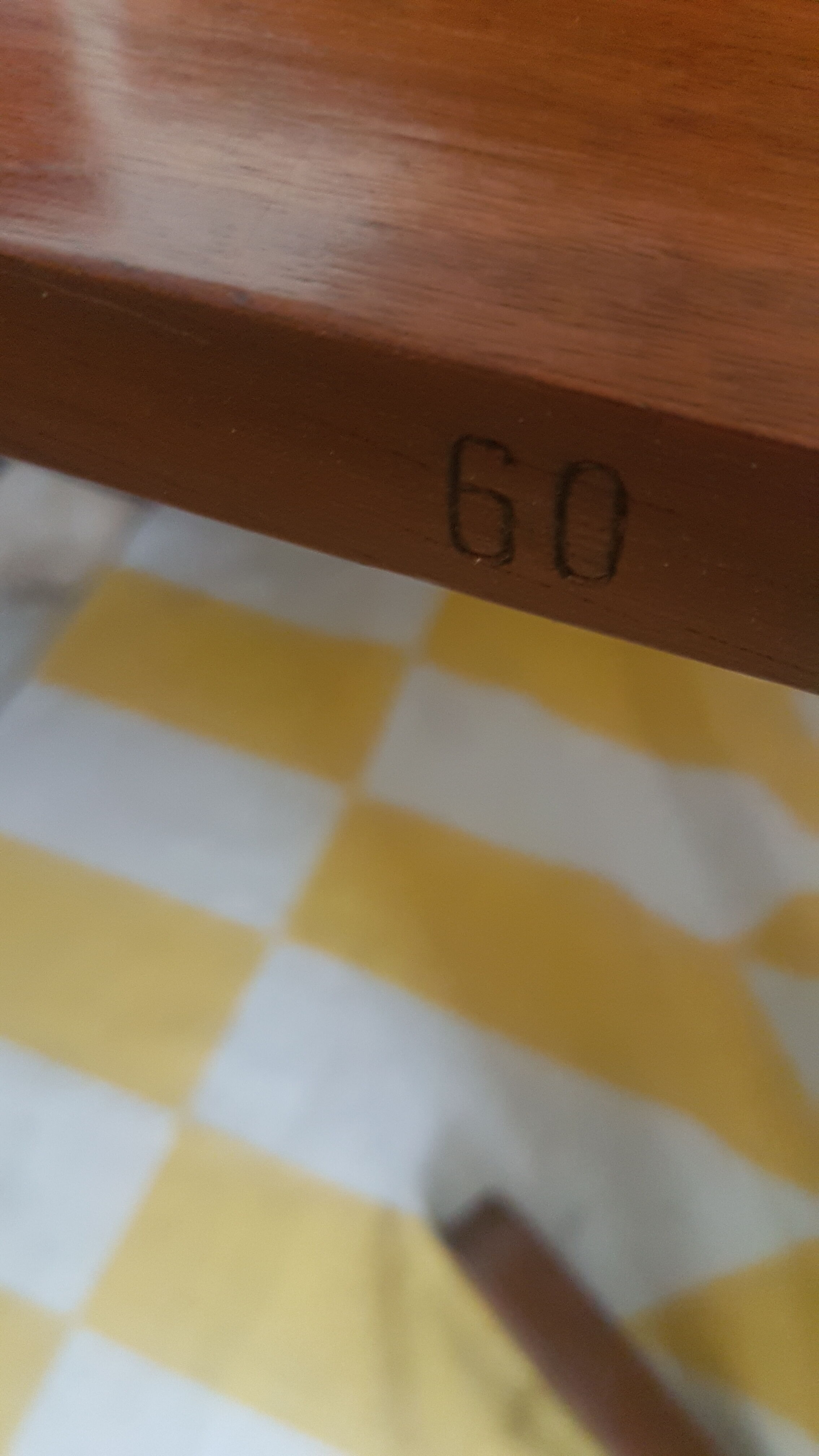 Dining table solid teak oval with extensions