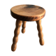 Wood tripod stool