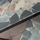Brutalist Flag Stone nesting Tables, set of 3