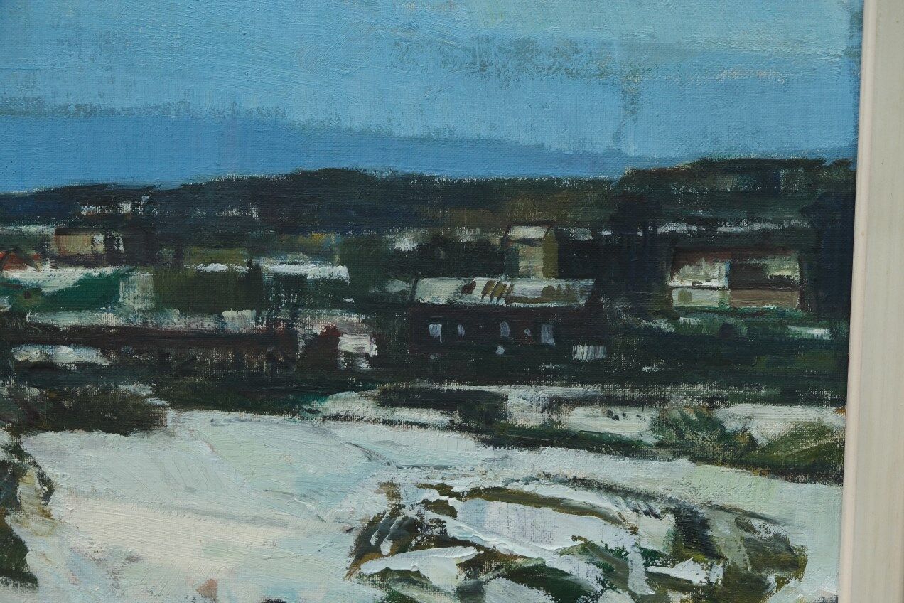 Gunnar Herman Berglund (1906-1992), Swedish Modern Painting, 1960s, Oil on Canvas