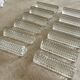 12 glass knife holders.