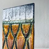 Triangular Italian design vase