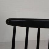 Set of 4 Fanett model slatted chairs, Tapiovaara, 1960s