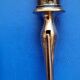 Napoleon III leg of lamb service, silver handle, stainless steel blade