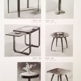 Coffee table type h 370 designed by jindrich halabala