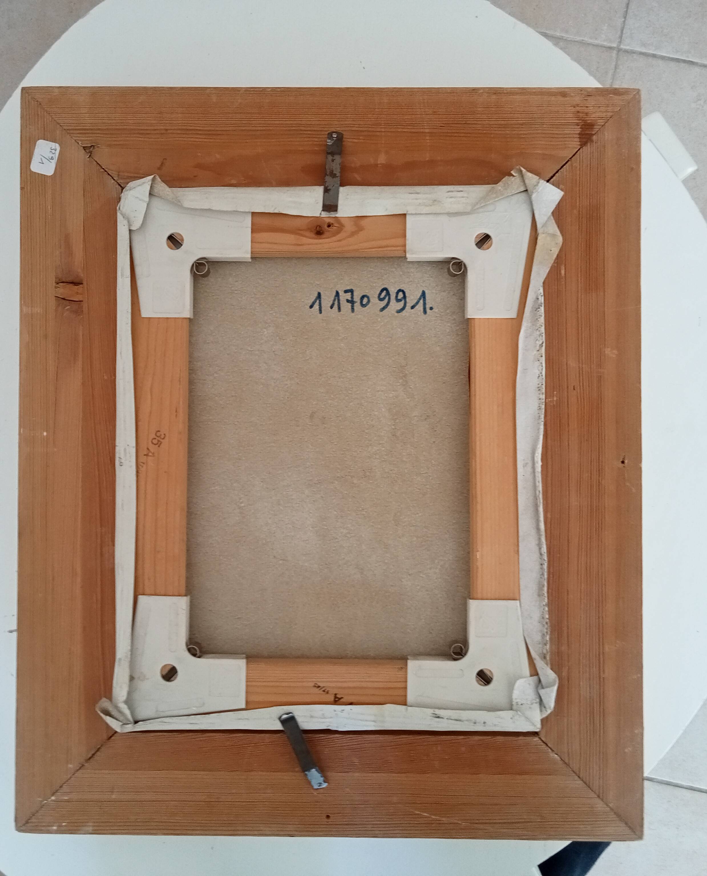 Still life table, oil on canvas, signed Pacetti