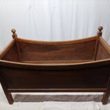 Old wooden children's bed