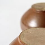 Set of sandstone bowls