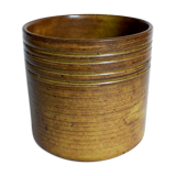 Vintage vase in enamelled sandstone