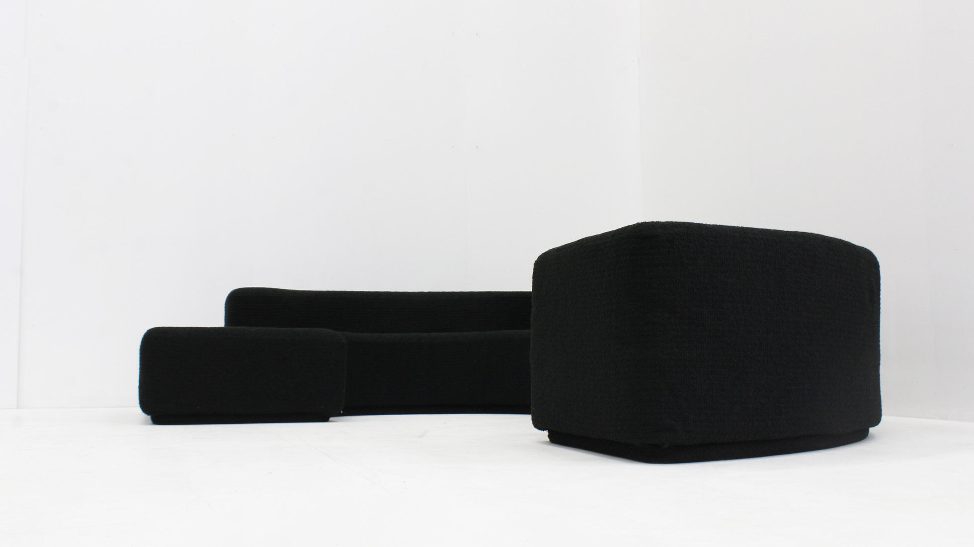 Vintage Lara modular sofa designed by Pamio, Toso and Massari for Stilwood 1968