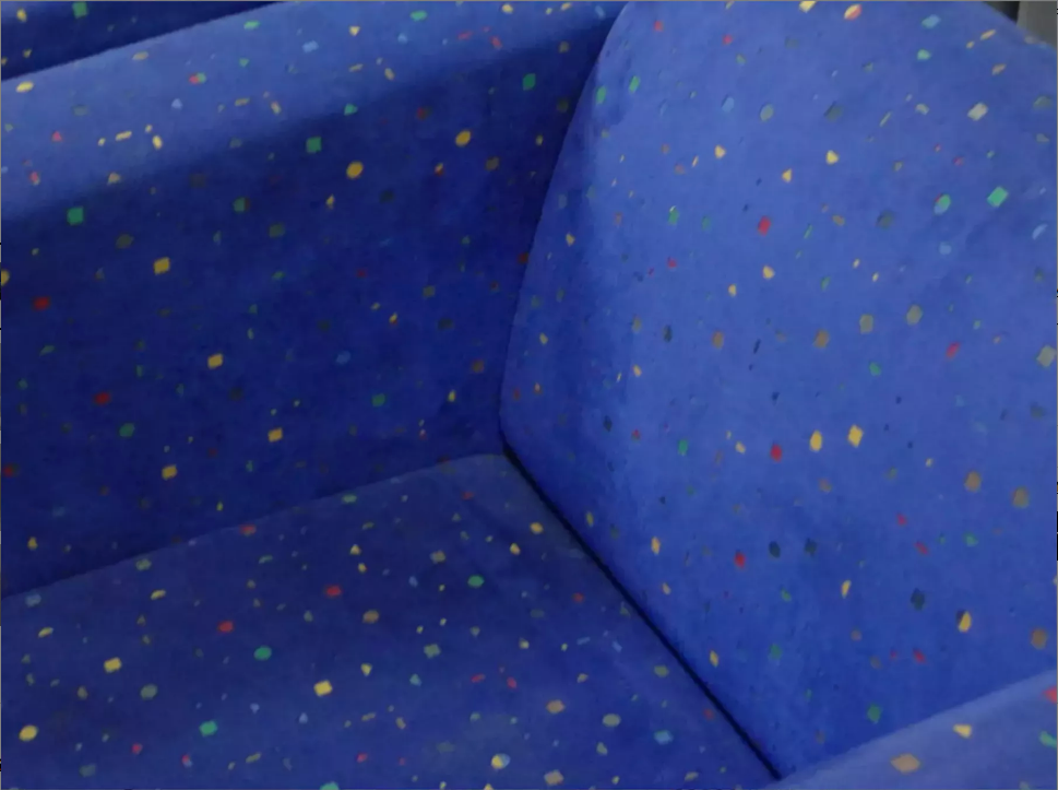 Pair of velvet armchairs, 1970