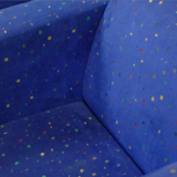 Pair of velvet armchairs, 1970