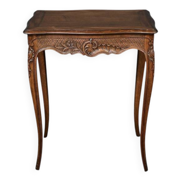 Solid beechwood workbench, Louis XV style – Early 20th century