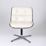 Charles Pollock leather armchair