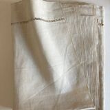 Sheet reserve of trousseau in linen thread canvas days without monogram