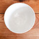 Bowl on piedouche earthenware Terre de fer, green checkerboard