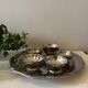 Set van 6 chrome coupes met schaal