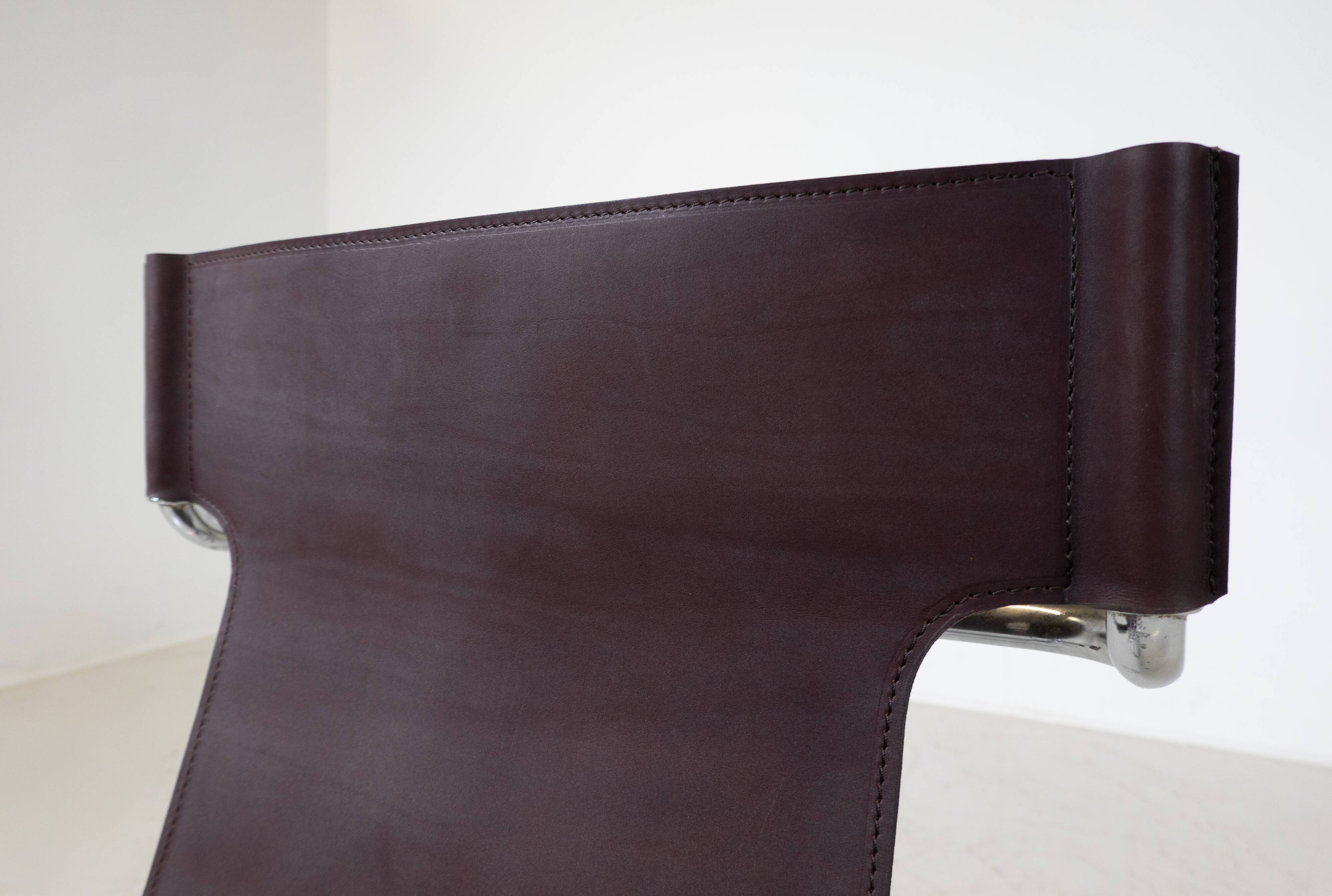 Mid-Century Modern Set of 10 'Topos' Chairs by Gruppo DAM for Busnelli, 1970s