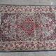 Antique carpet kashmir wool and silk 144x93cm