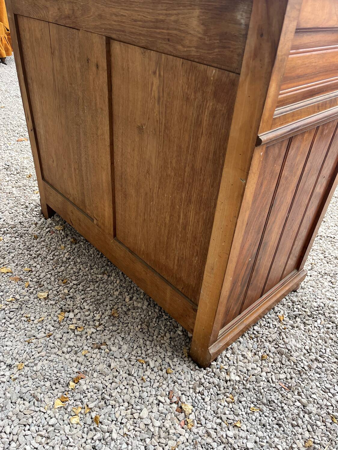 Vintage white marble bathroom cabinet 1950