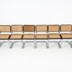 Set of 8 Dining Chairs Style B32 by Marcel Breuer